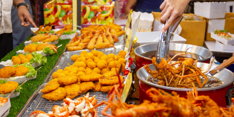 A number of Thailand Street Foods