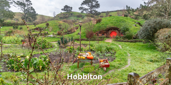 Hobbiton Movie Set - New Zealand Tour Packages Hobbiton New Zealand Green Hillside