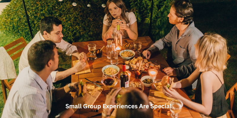 Group of people on a food tour in New Zealand